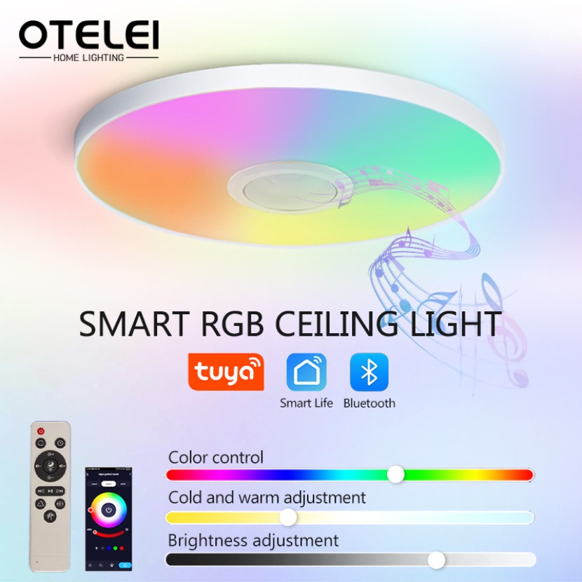 TUYA Smart Music Ceiling Light - огляд і ціна Home Decor Free App