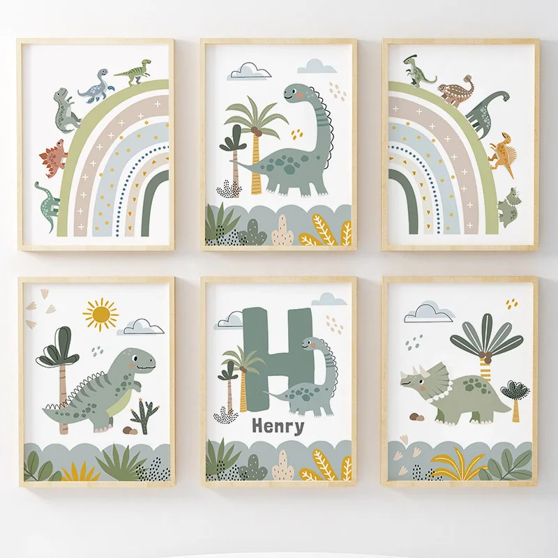 Jurassic Period Dinosaur Wall  - огляд і ціна Home Decor Japandi