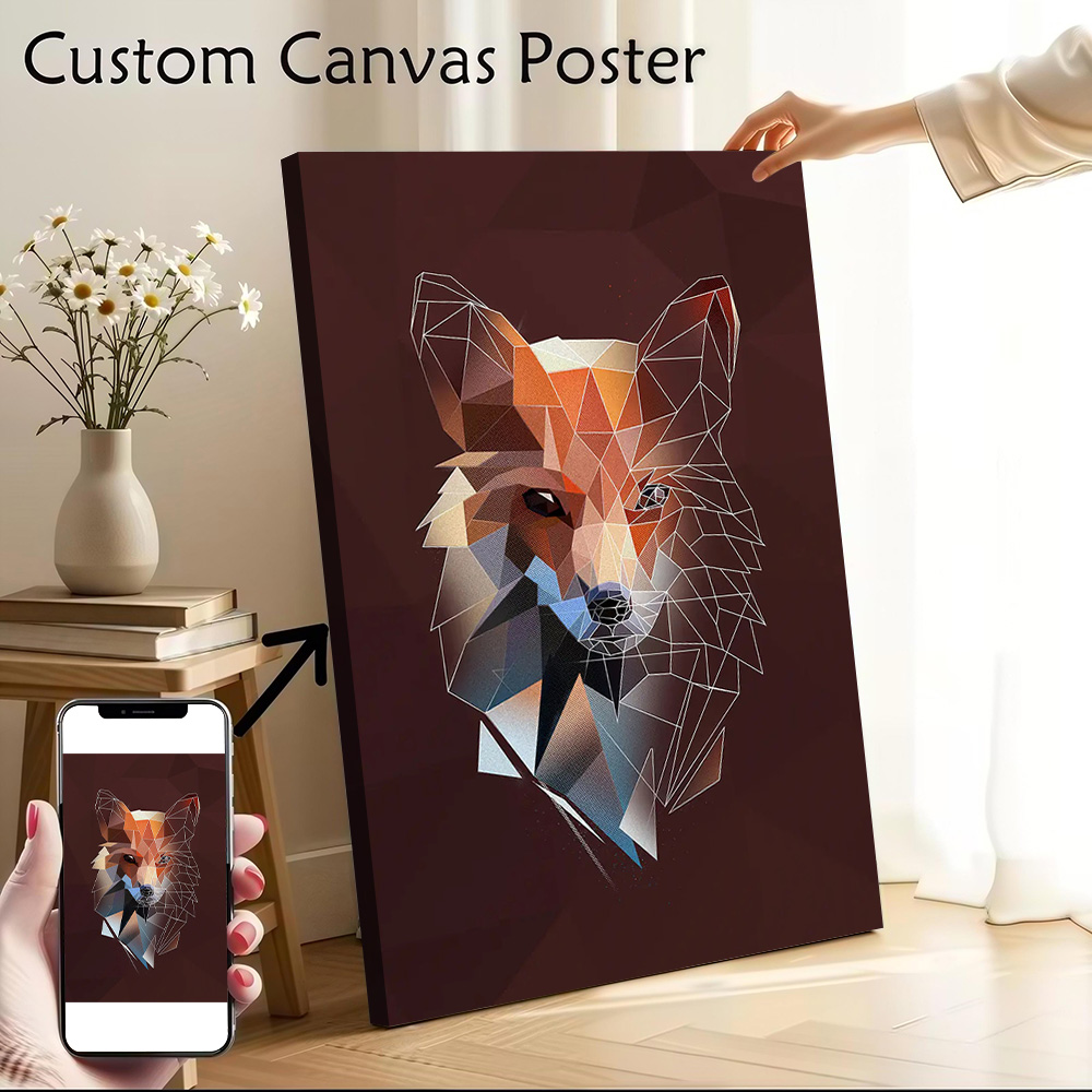 Fox - Sketch Poster Canvas Wal - огляд і ціна Home Decor Theme