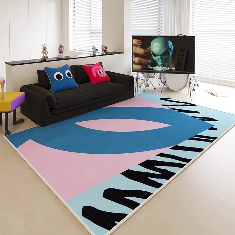 Abstract Color-blocked Print L - огляд і ціна Home Decor Ig
