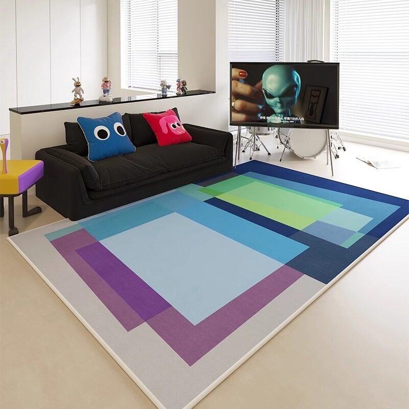 Abstract Color-blocked Print L - огляд і ціна Home Decor Ig