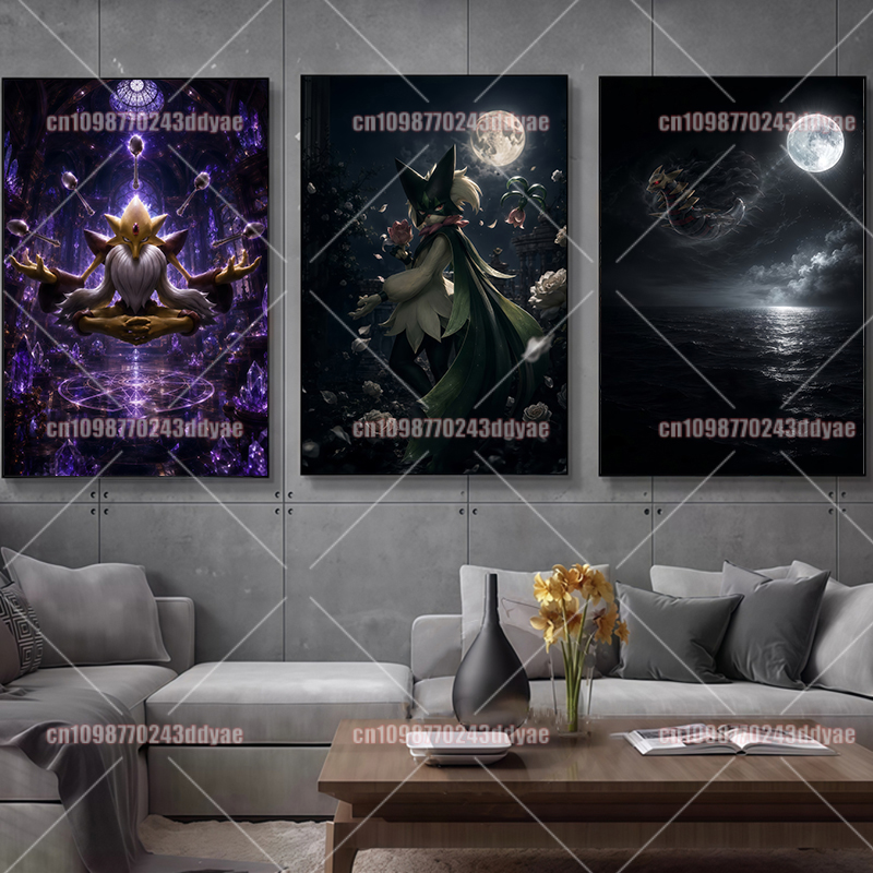 Anime Pokemon Character Canvas - огляд і ціна Home Decor Canvas