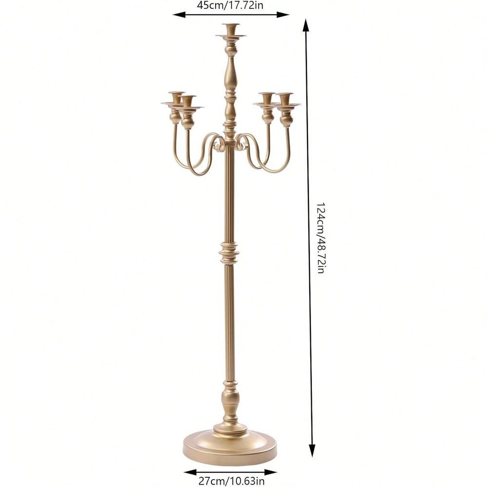 50 Inch 5 Arm Floor Candle Can - огляд і ціна Flooring Home Decor