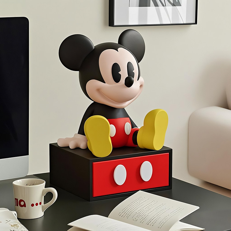 Cute Mouse Drawer Storage Box  - огляд і ціна Home Decor Disney