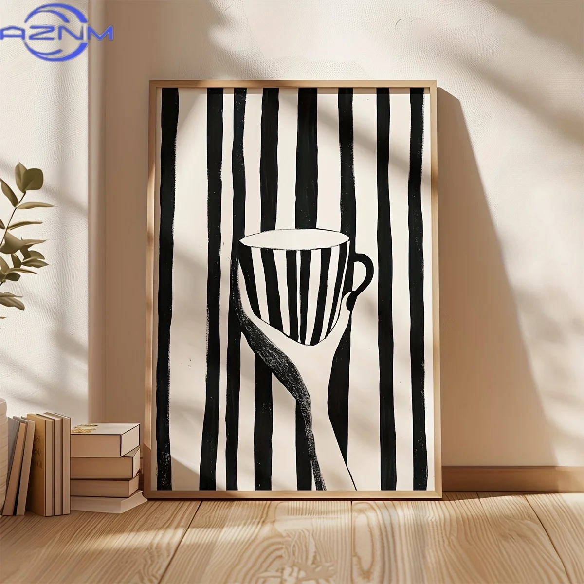 Cartoon Animal Text Art Coffee - огляд і ціна Home Decor Minimal