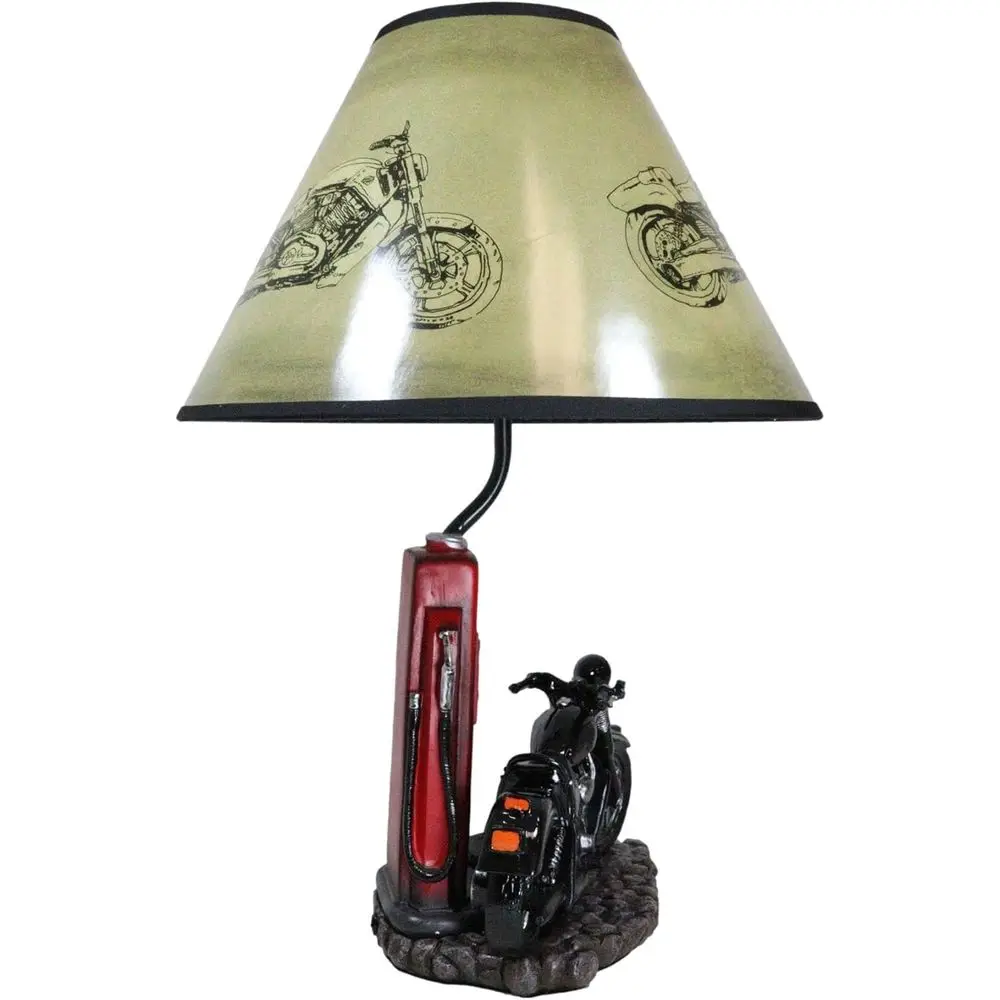 Vintage Retro Black Motorcycle - огляд і ціна Home Decor Theme