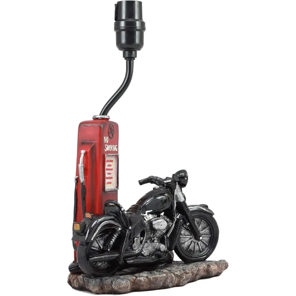 Vintage Retro Black Motorcycle - огляд і ціна Home Decor Theme
