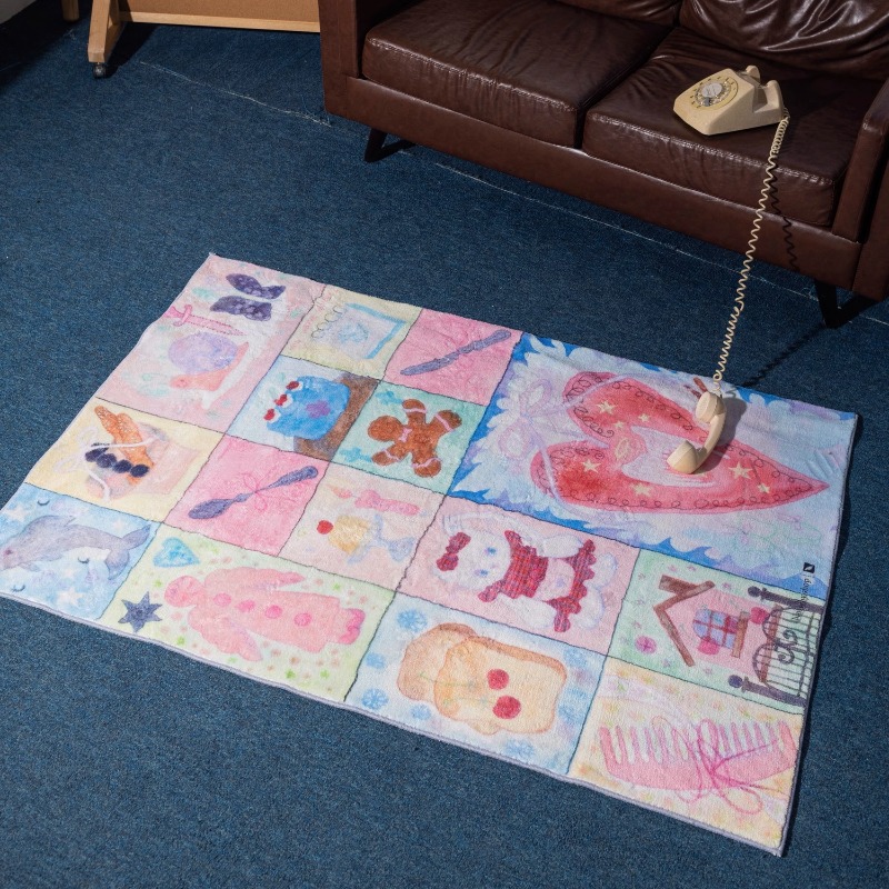 Pink Cute Girl Bedroom Carpet  - огляд і ціна Home Decor Ig