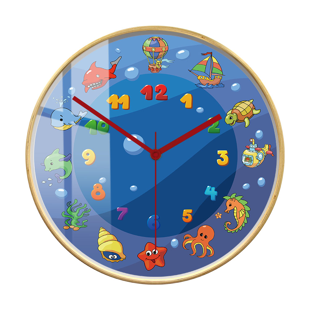 Cartoon Sea Animals Blue Wall  - огляд і ціна Home Decor Under 300