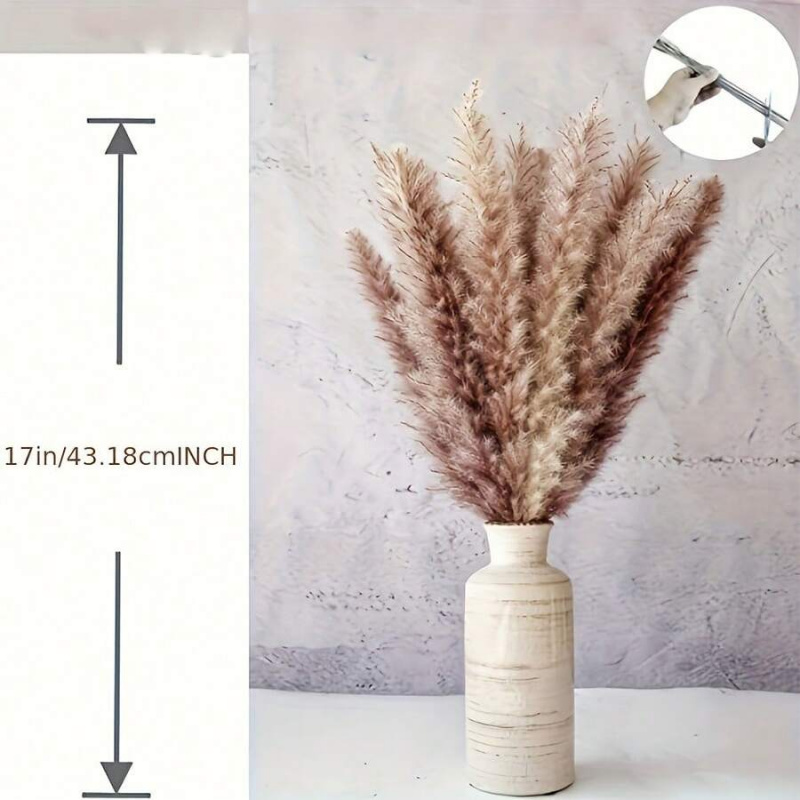 110pcs Dried Pampas Grass Bouq - огляд і ціна Pampas Grass Decor