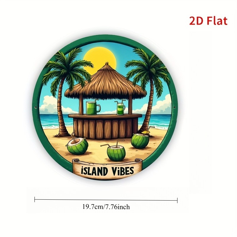 1pc Tropical Beach Bar Aluminu - огляд і ціна Home Decor Theme