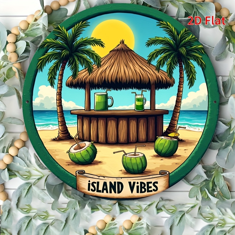 1pc Tropical Beach Bar Aluminu - огляд і ціна Home Decor Theme
