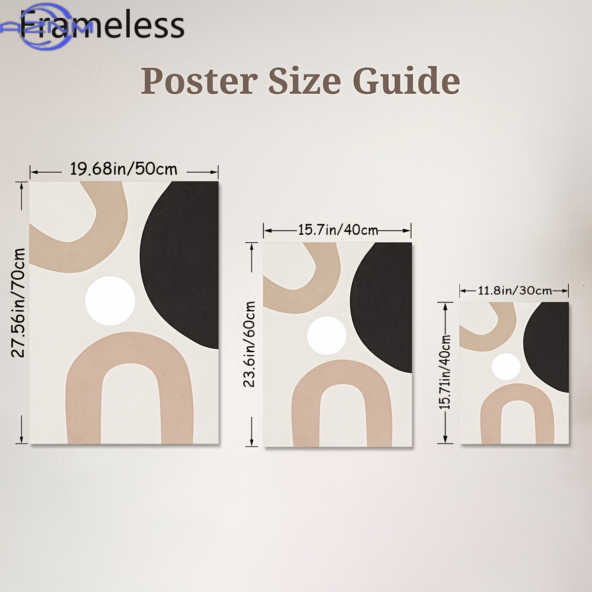 3pcs Modern Minimalist Abstrac - огляд і ціна Home Decor Minimal