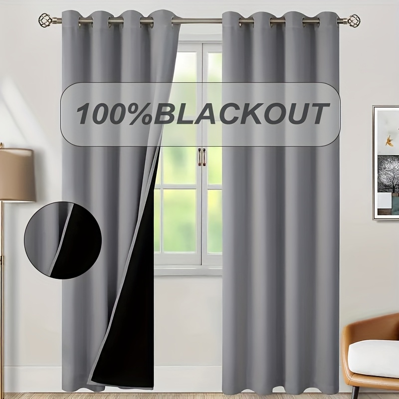 1pc 100% Blackout Curtain with - огляд і ціна Home Decor Under 100