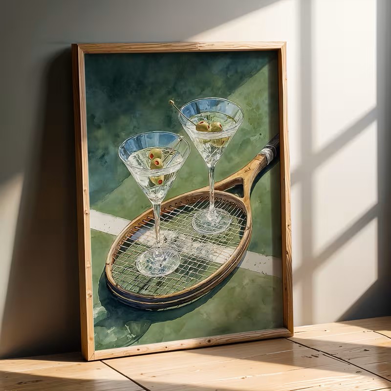 Vintage Poster Featuring Tenni - огляд і ціна Home Decor Theme