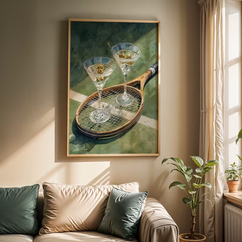 Vintage Poster Featuring Tenni - огляд і ціна Home Decor Theme